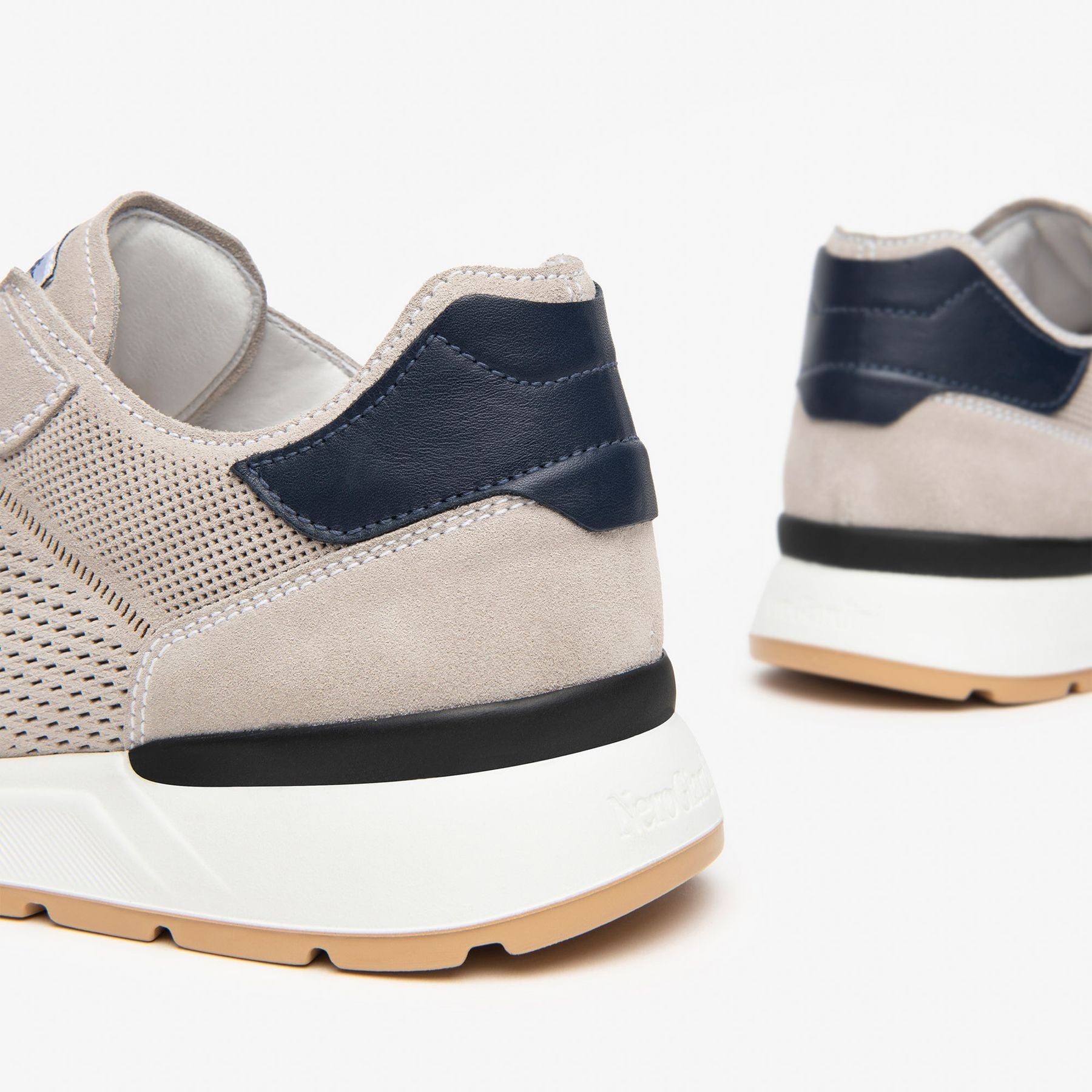 NEROGIARDINI Sneakers uomo Camoscio E400190U - Musto Calzature srl