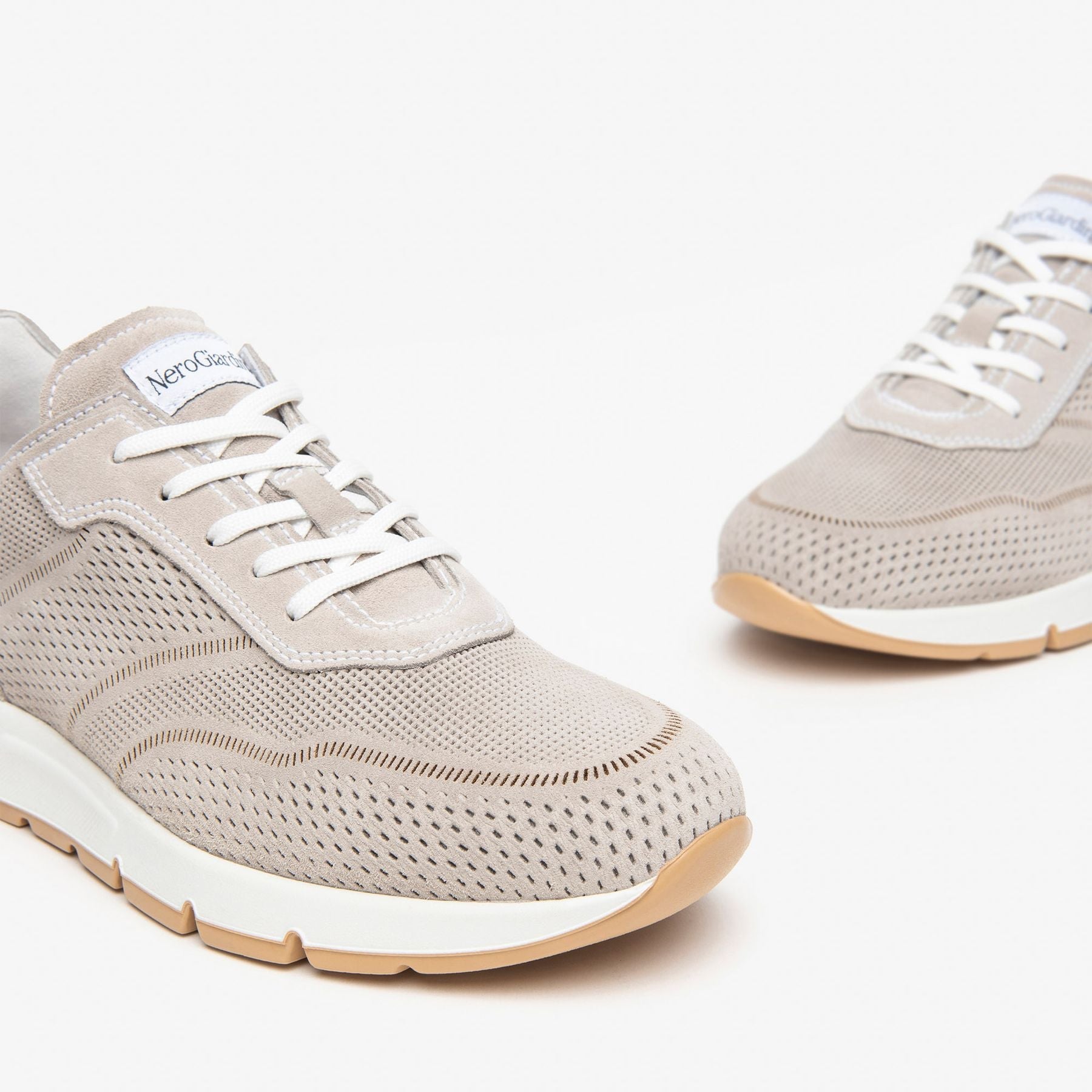 NEROGIARDINI Sneakers uomo Camoscio E400190U - Musto Calzature srl