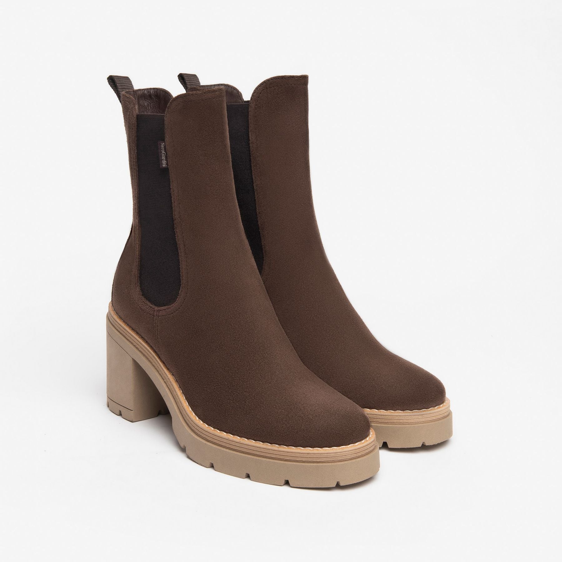 NEROGIARDINI Stivaletti Camoscio I309163D cam - Musto Calzature srl