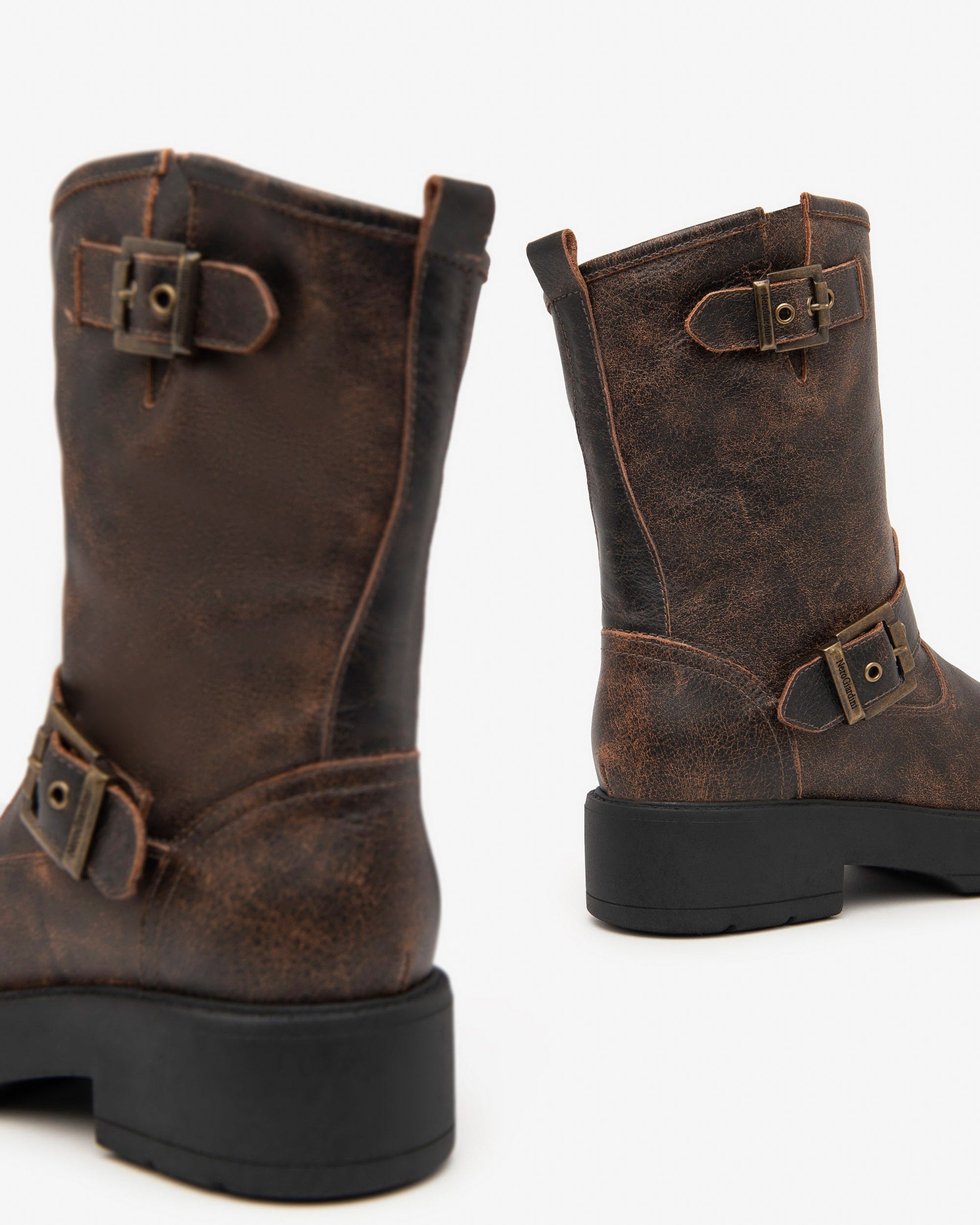 NEROGIARDINI Stivaletti PELLE VINTAGE I411981D - Musto Calzature srl