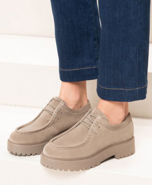 NEROGIARDINI Stringate Camoscio I205112D - Musto Calzature srl