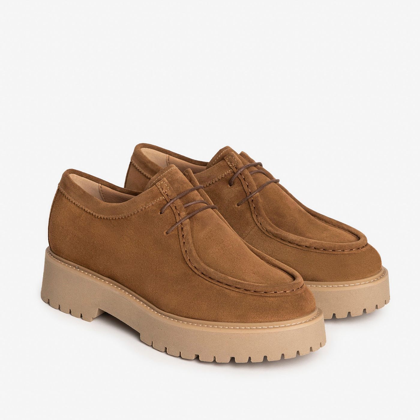 NEROGIARDINI Stringate Camoscio I205112D - Musto Calzature srl