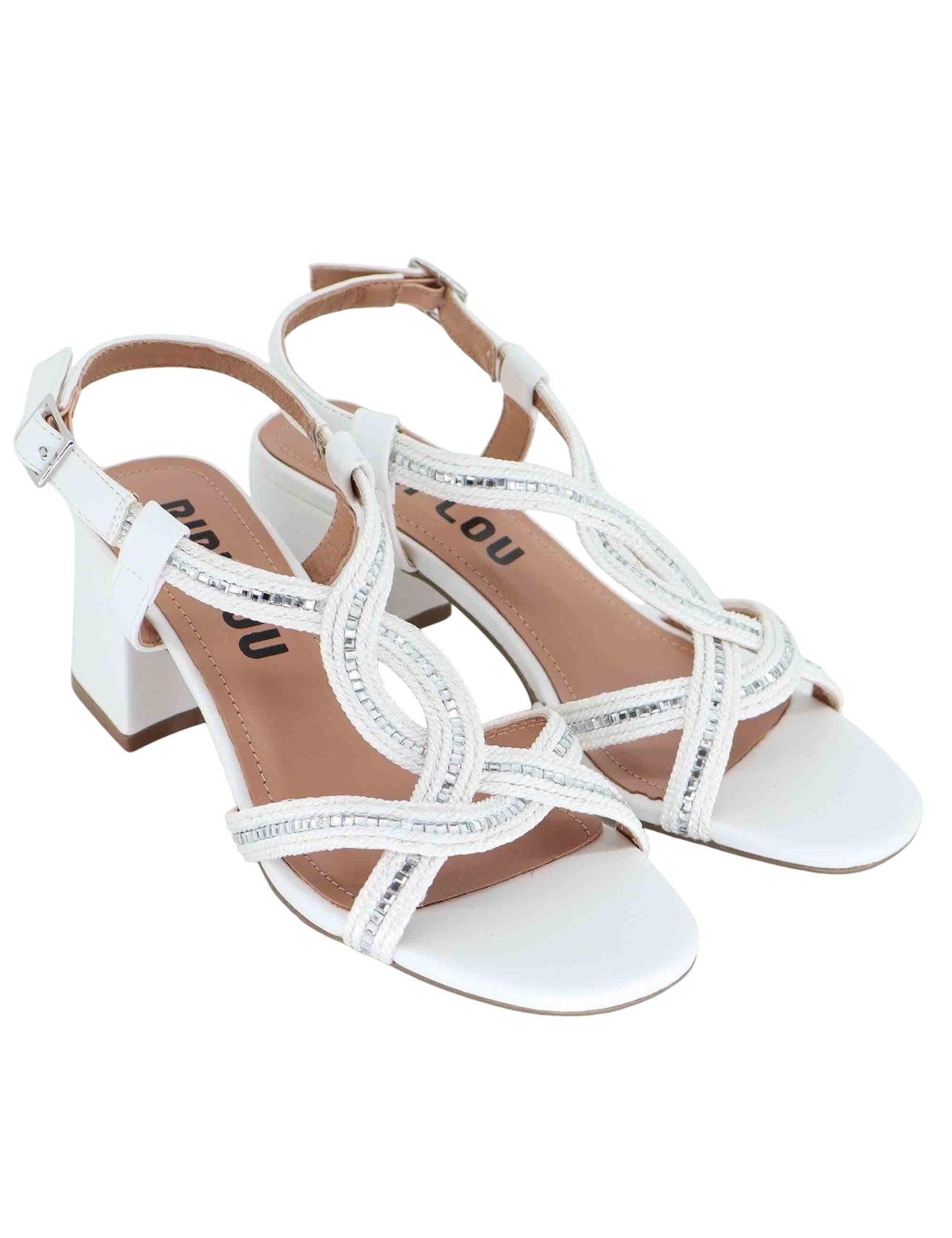 BIBI LOU Sandali tacco medio pelle e corda AYLA 821Z94HG - Musto Calzature srl