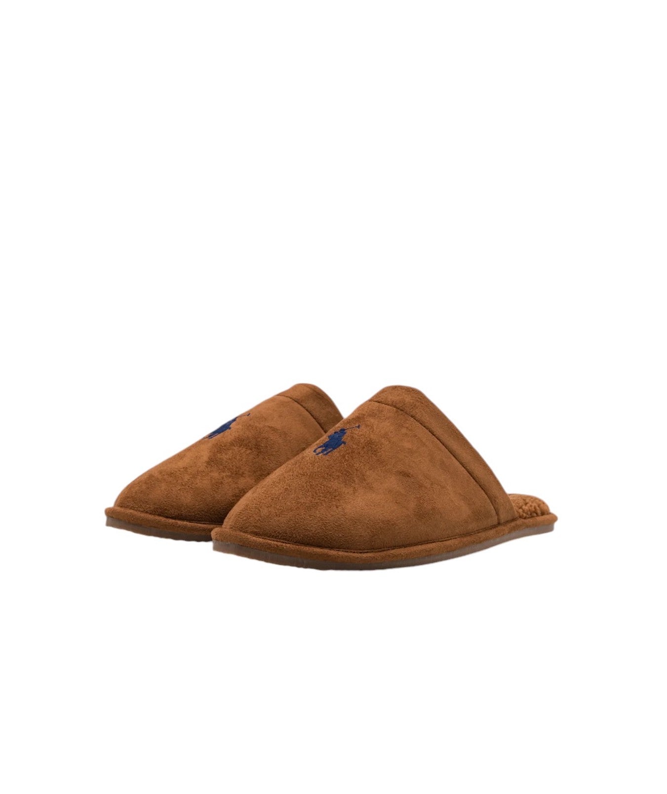 POLO RALPH LAUREN Pantofole casa uomo tessuto scamosciato KLARENCE - Musto Calzature srl