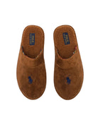 POLO RALPH LAUREN Pantofole casa uomo tessuto scamosciato KLARENCE - Musto Calzature srl