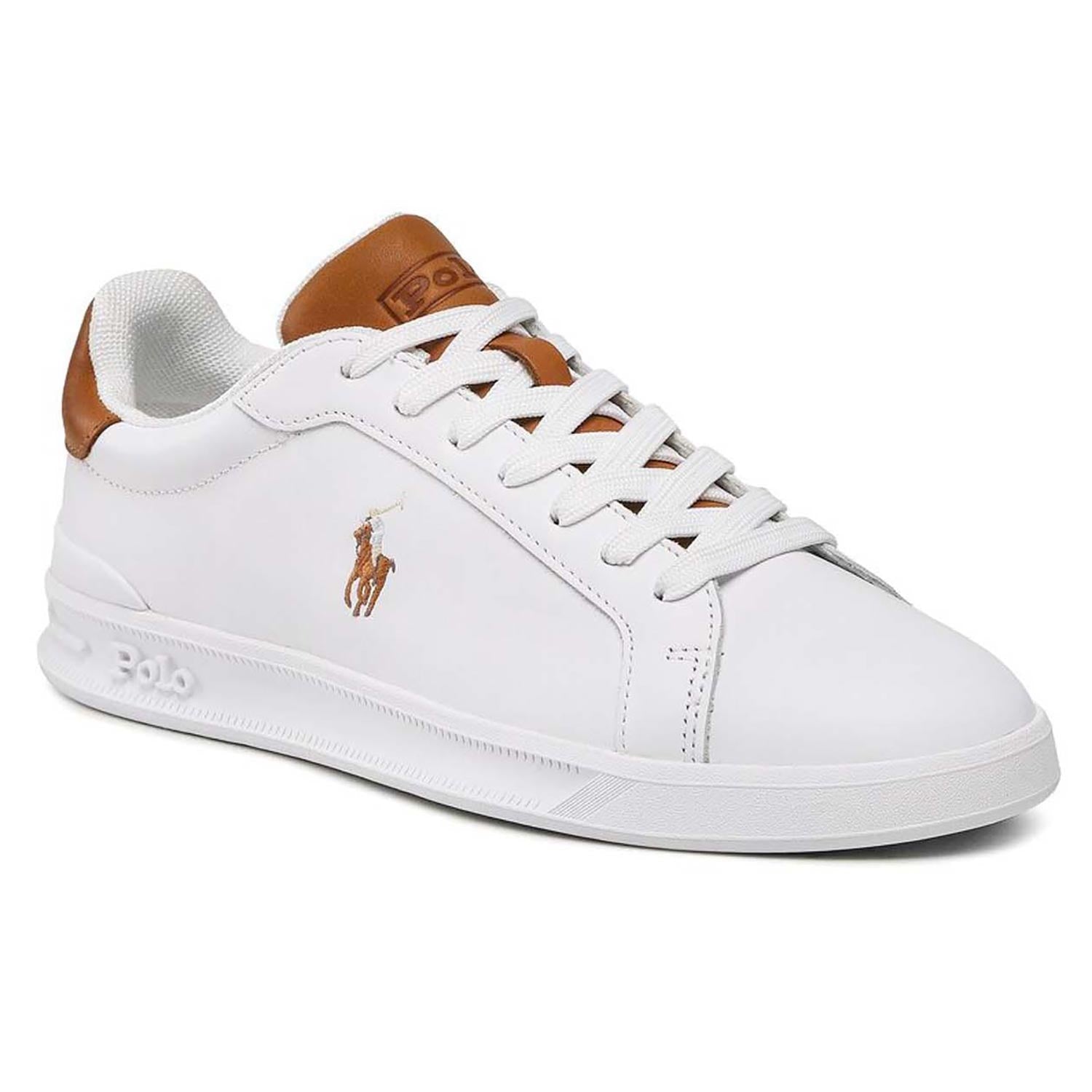 POLO RALPH LAUREN Sneakers uomo Pelle HERITAGE COURT II HIGHT - Musto Calzature srl
