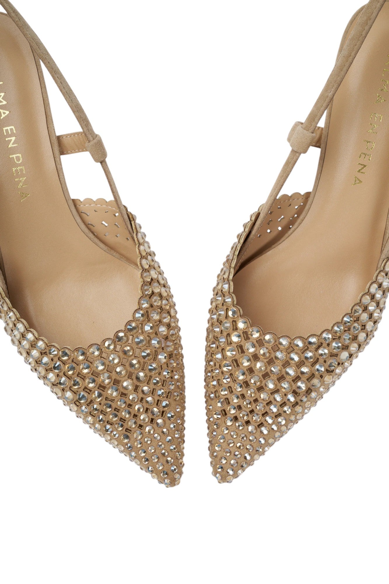 ALMA EN PENA décolletè donna in camoscio e strass - Musto Calzature srl