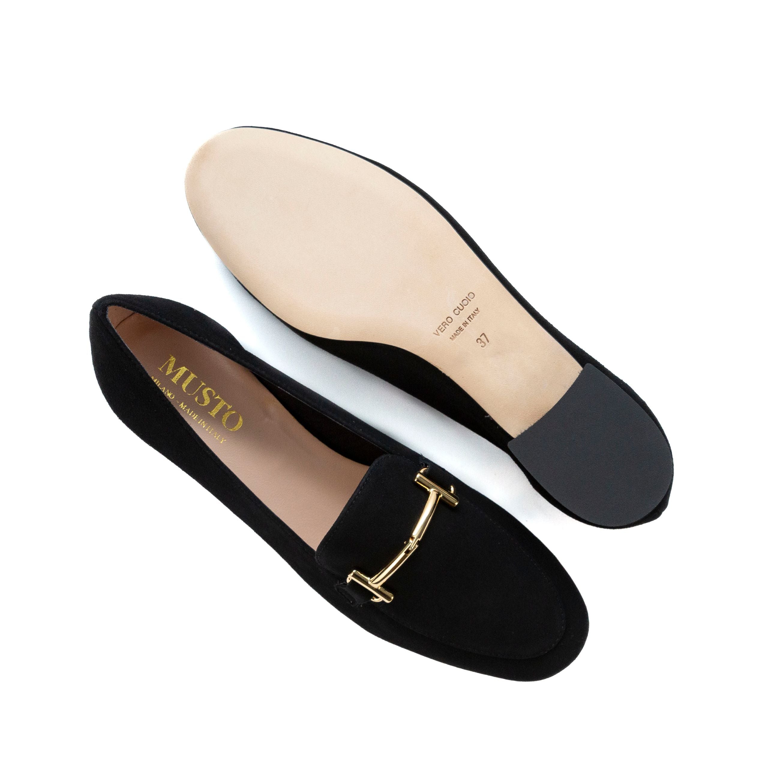 MUSTO Mocassini Camoscio NOEMI H110 - SF - 88CAM - Musto Calzature srl