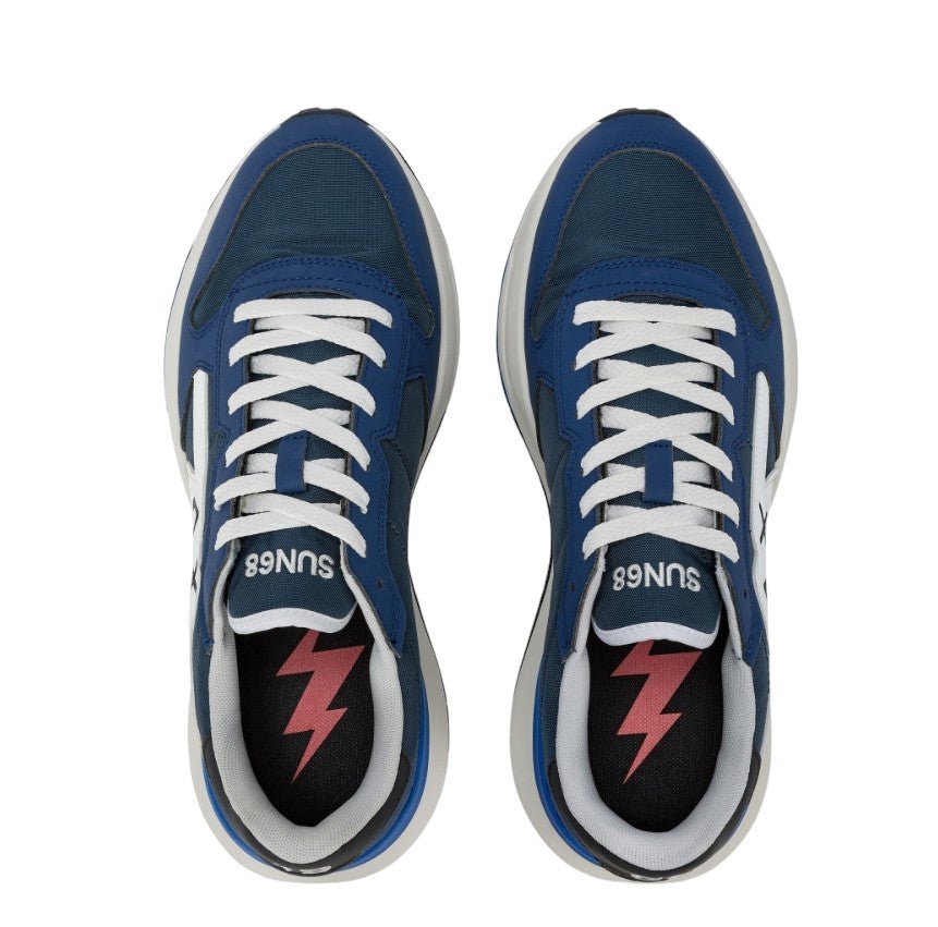 SUN68 Sneakers uomo nylon e microfibra NIKI SOLID - Musto Calzature srl