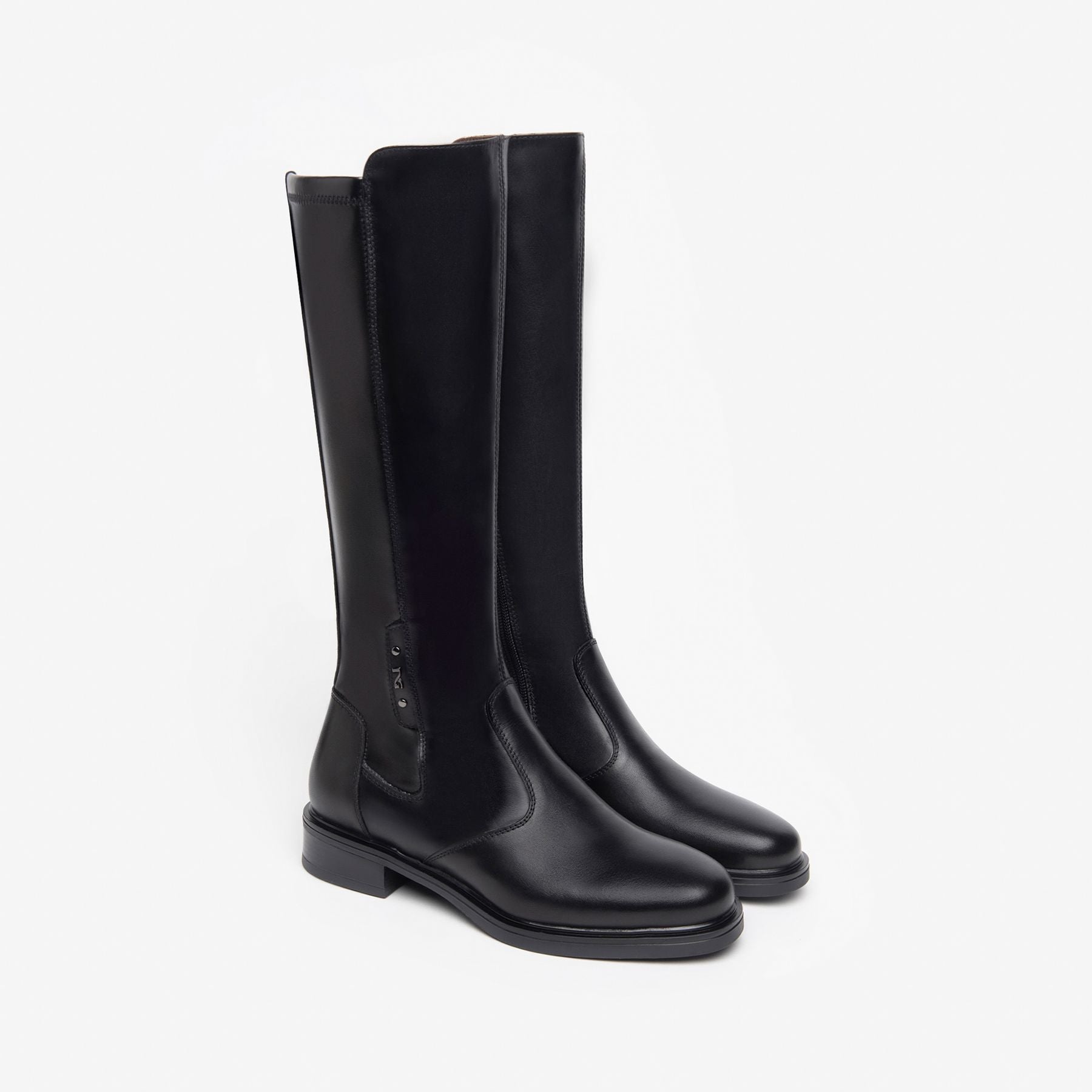 NeroGiardini Stivali da donna in pelle e stretch - Musto Calzature srl