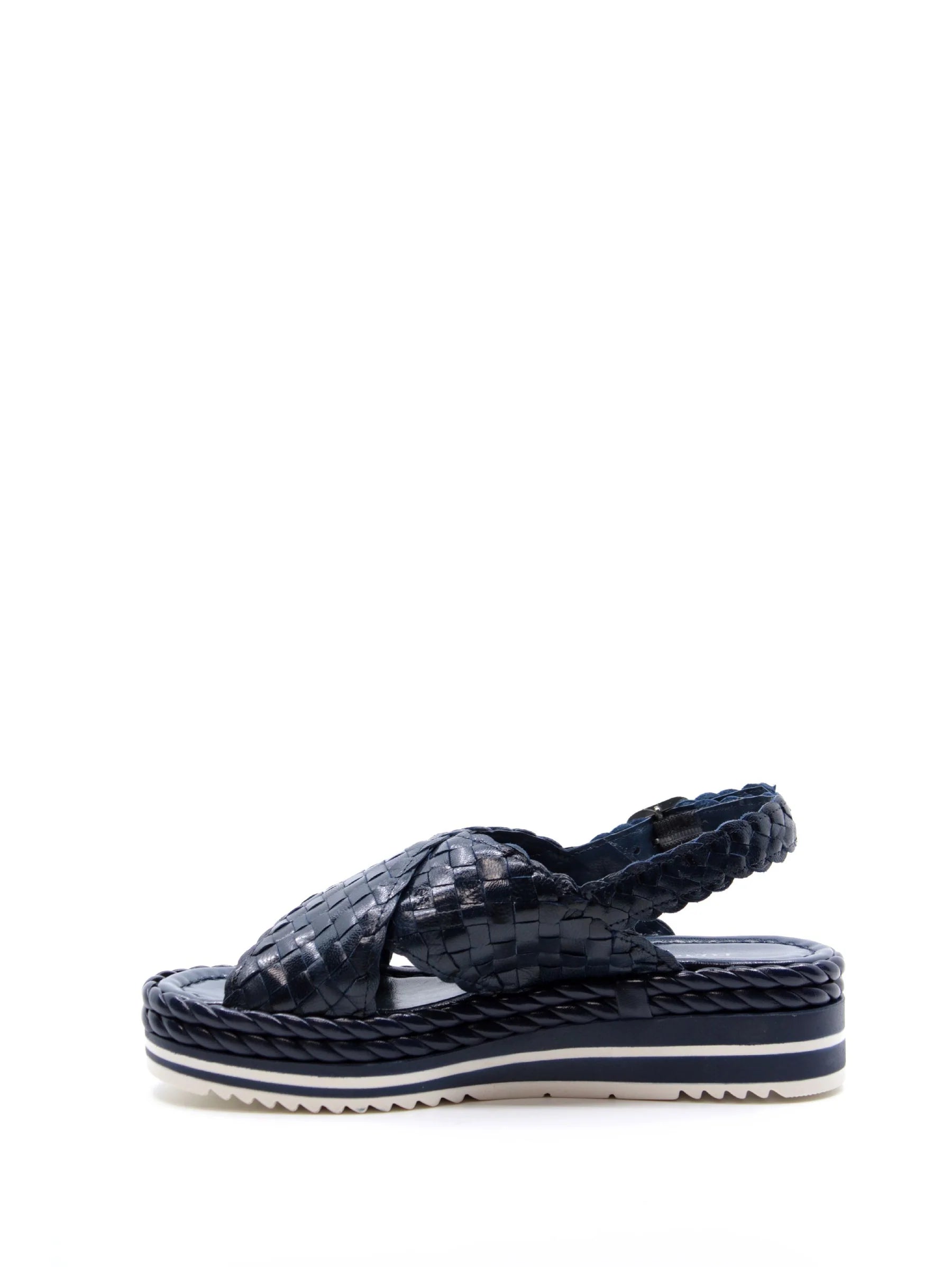 PONS QUINTANA Sandali PELLE INTRECCIATA MILAN 9797 - Musto Calzature srl