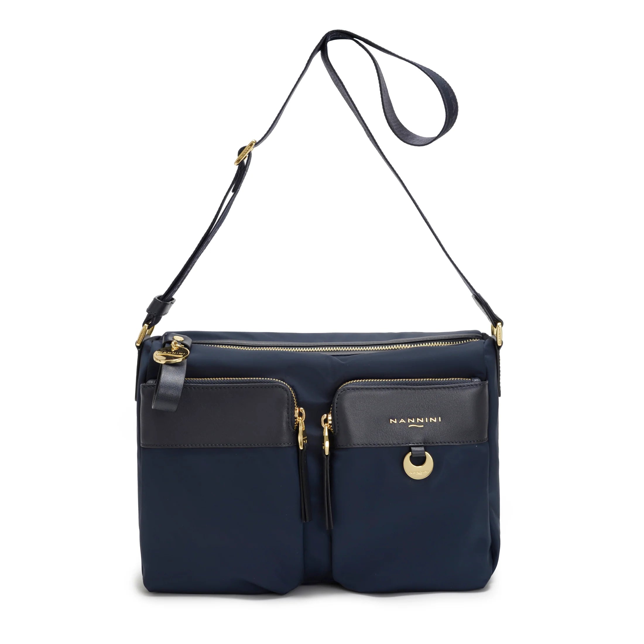 NANNINI Borsa Urban Mix Nylon & Pelle LIBERTY - Musto Calzature srl