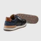 AMBITIOUS Sneakers uomo pelle+camoscio VINCE 13905A - Musto Calzature srl