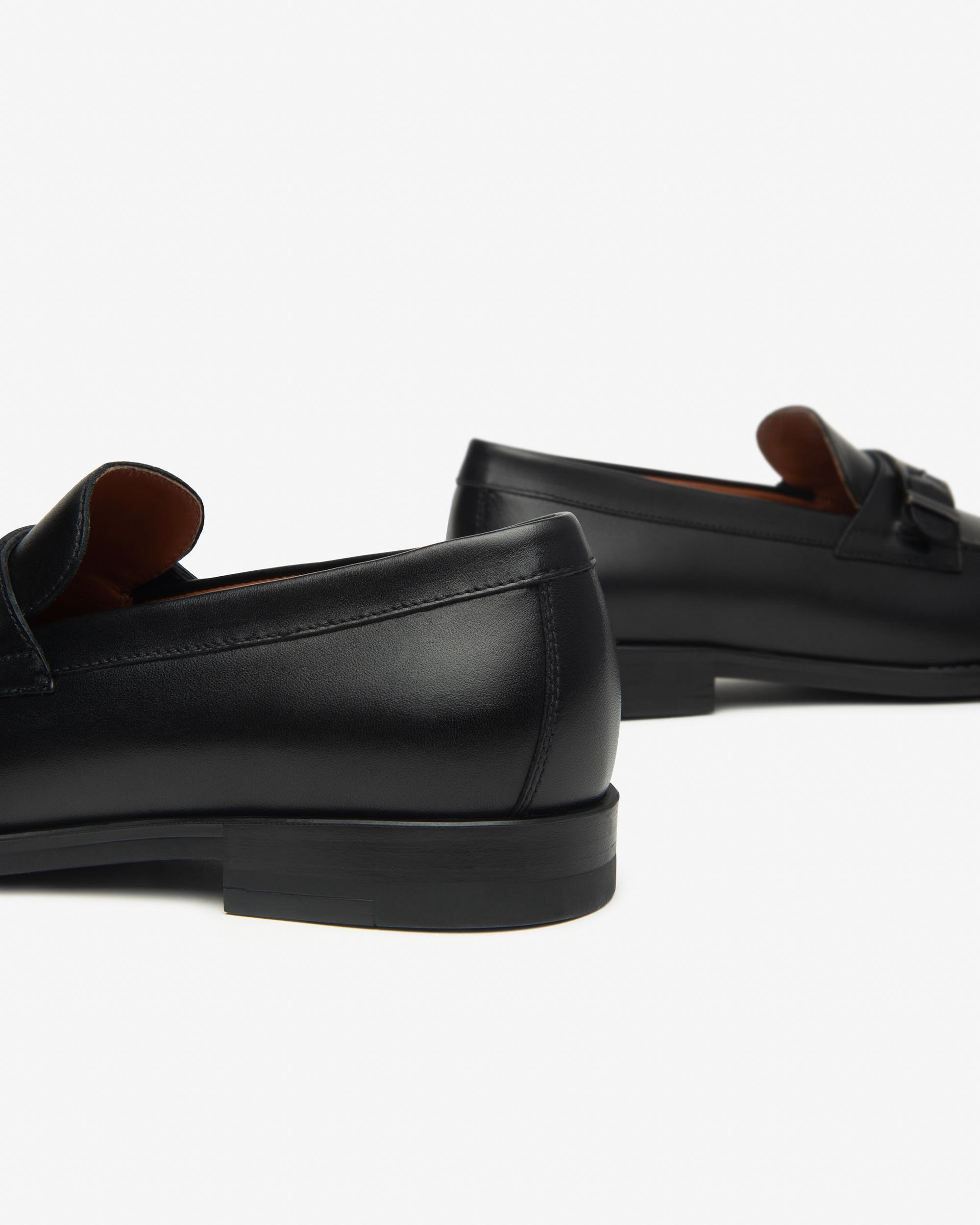 NeroGiardini mocassini da uomo in pelle con fibbia - Musto Calzature srl