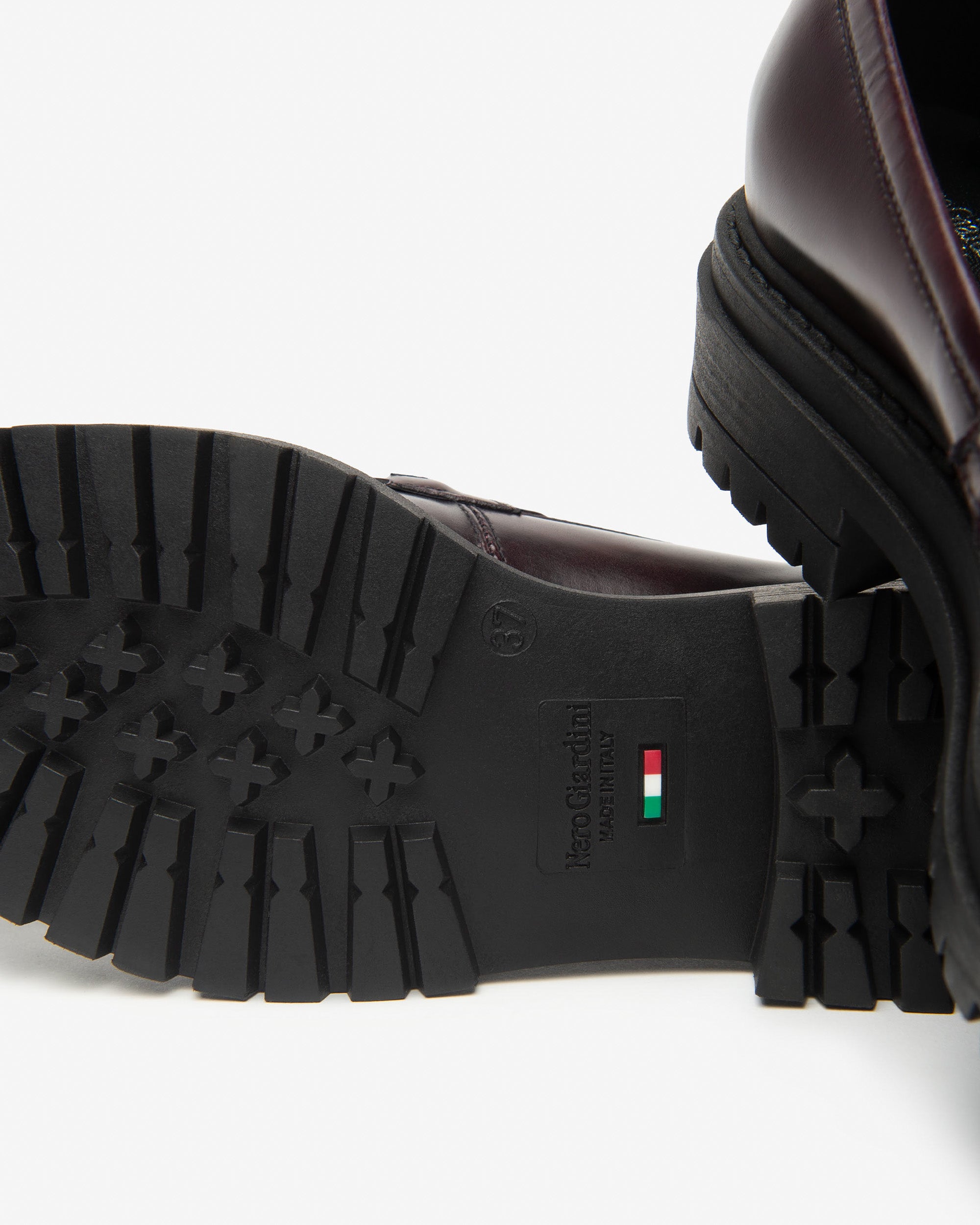 NeroGiardini Mocassini da donna in pelle con suola alta - Musto Calzature srl