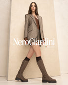 NeroGiardini stivali da donna in pelle scamosciata - Musto Calzature srl