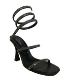 SAN PIERO Sandali tacco alto STRASS E38 - 004 - Musto Calzature srl