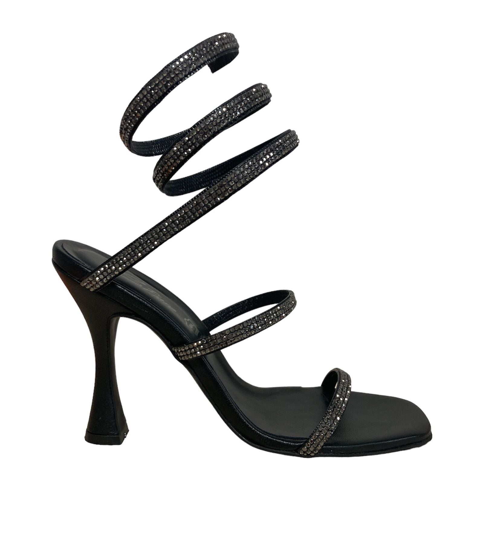SAN PIERO Sandali tacco alto STRASS E38 - 004 - Musto Calzature srl