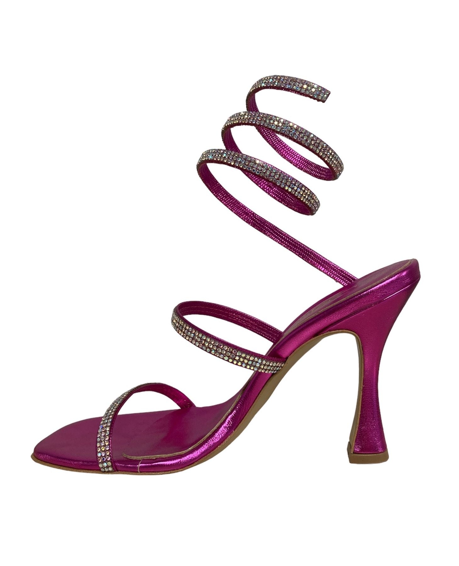 SAN PIERO Sandali tacco alto STRASS E38 - 004 - Musto Calzature srl