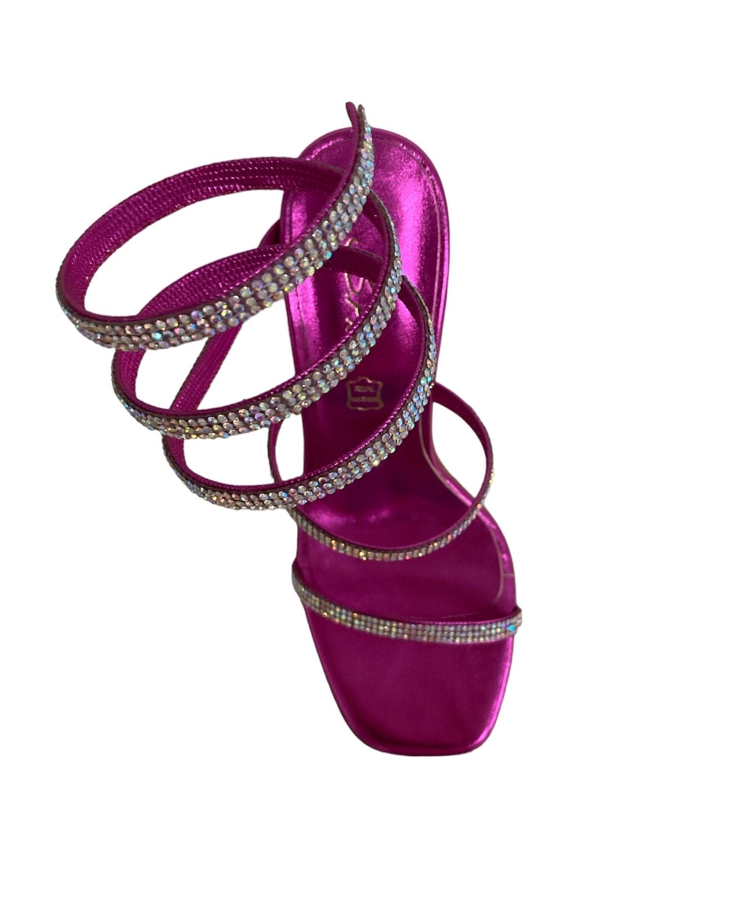 SAN PIERO Sandali tacco alto STRASS E38 - 004 - Musto Calzature srl