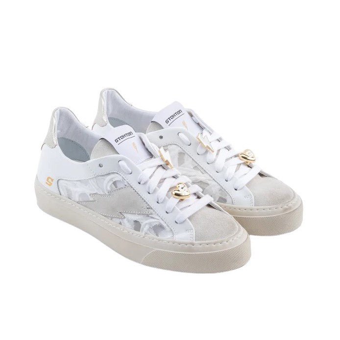 STOKTON Sneakers pelle+camoscio POWER D - Musto Calzature srl