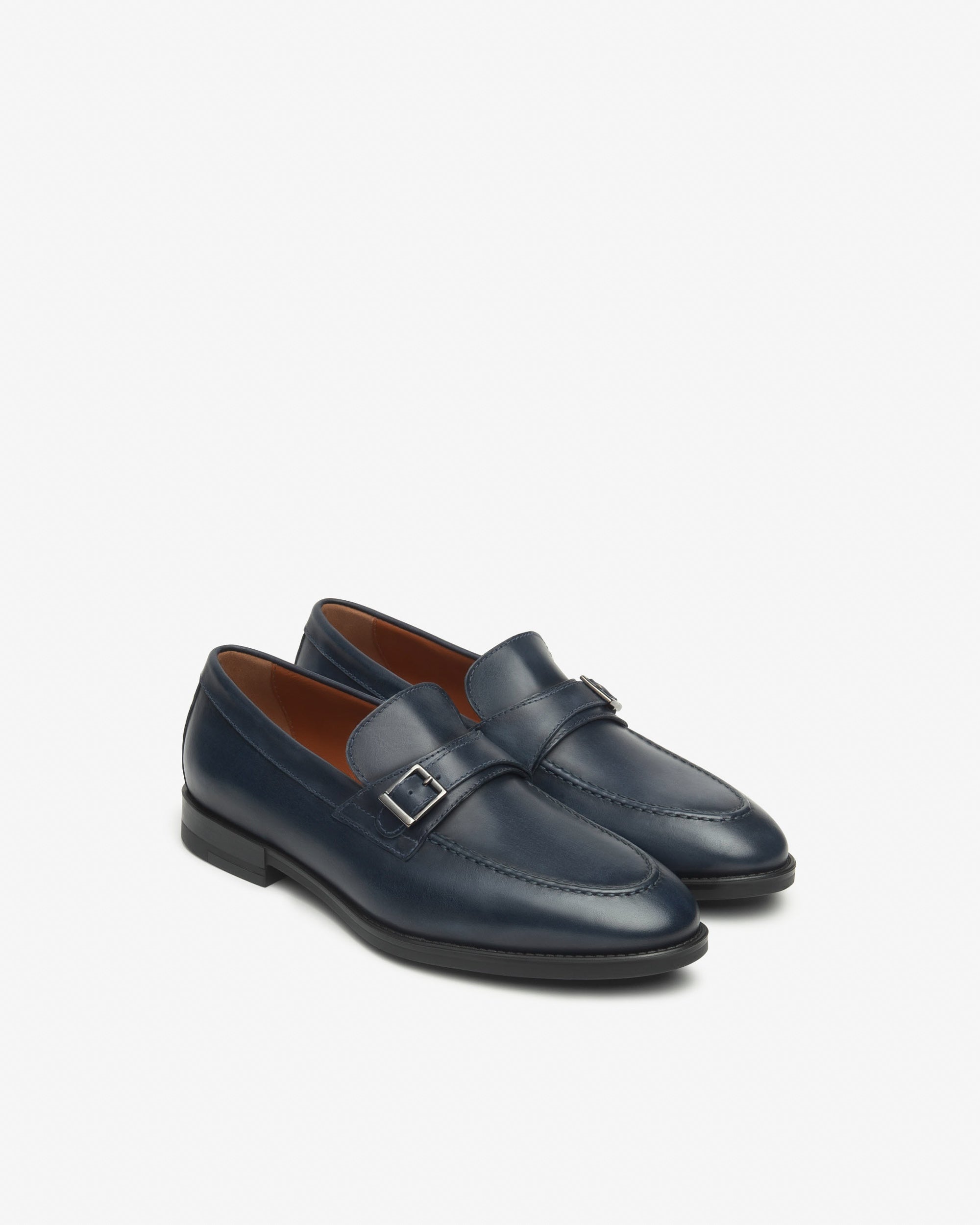 NeroGiardini mocassini da uomo in pelle con fibbia - Musto Calzature srl