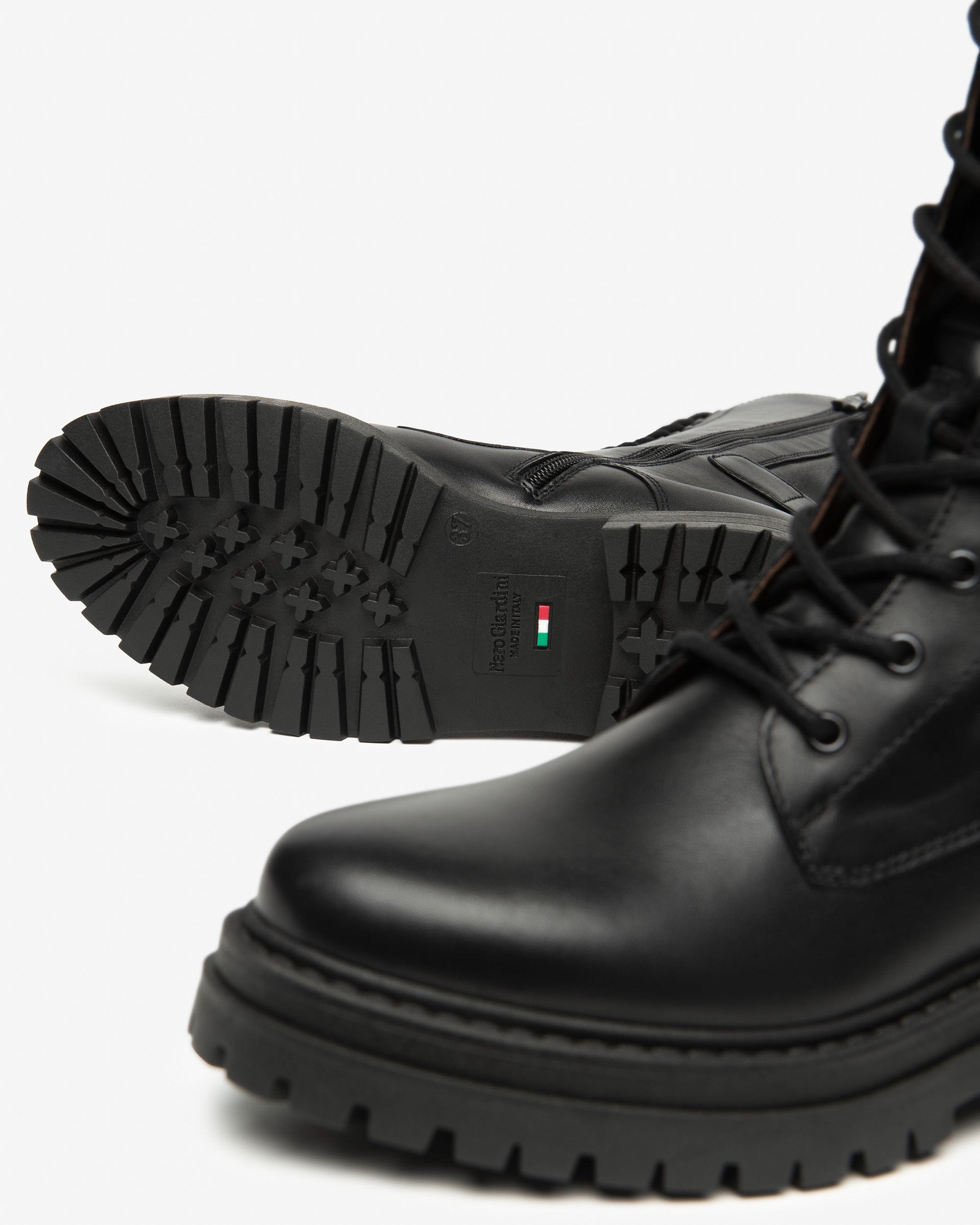 NeroGiardini stivali da donna in pelle - Musto Calzature srl