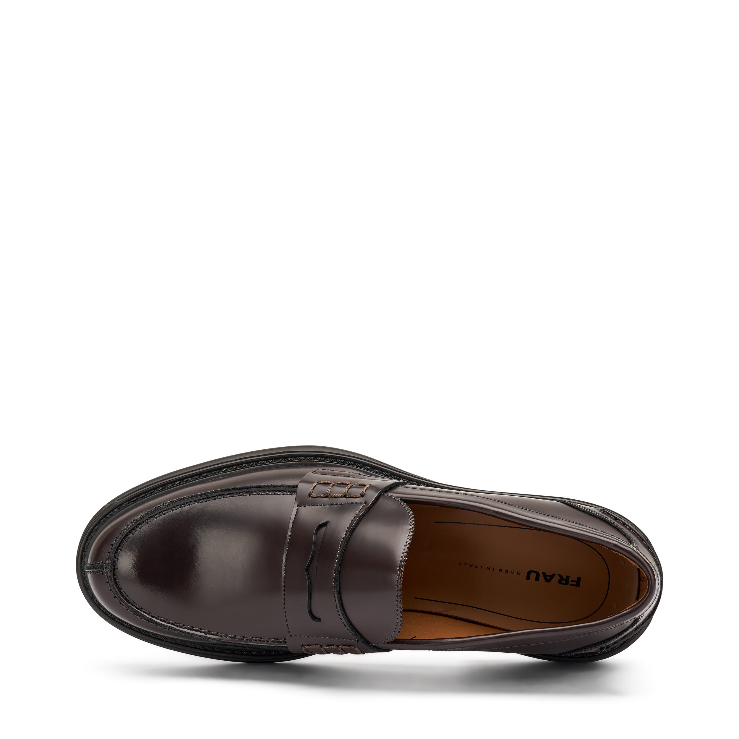 FRAU Mocassini da uomo in pelle lucida - Musto Calzature srl