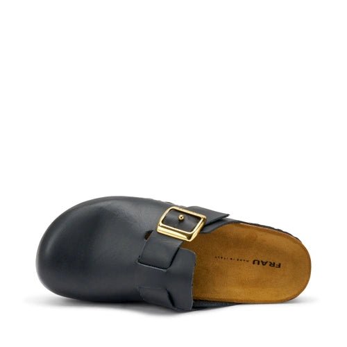 FRAU sabot donna in pelle con fibbia - Musto Calzature srl