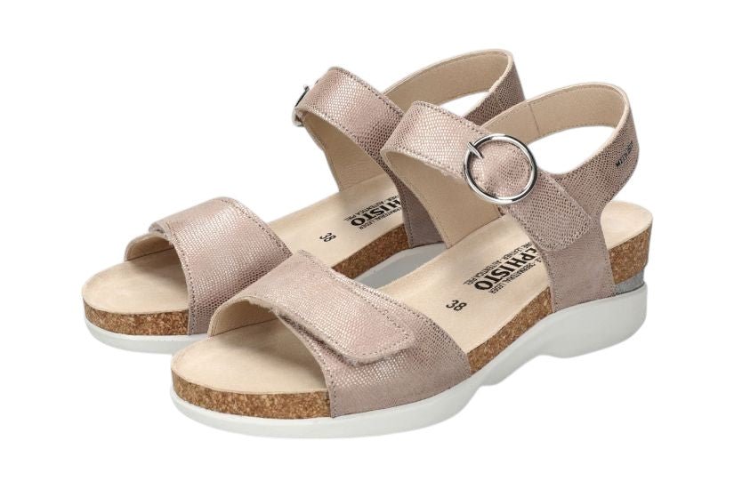 MEPHISTO sandali donna con zeppa in pelle ORIANA - Musto Calzature srl