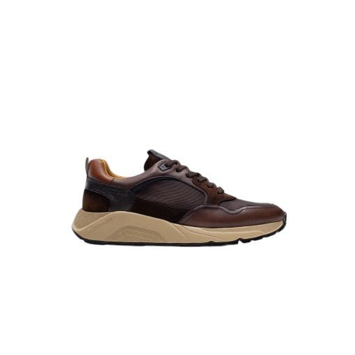 AMBITIOUS Sneakers uomo pelle+camoscio STRIDER 13422 - Musto Calzature srl
