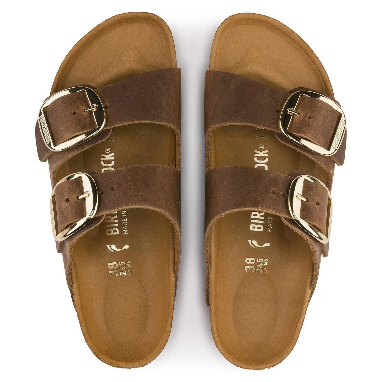 BIRKENSTOCK Birkenstock OILED LEATHER ARIZONA BIG BUCKLE 1011073 - Musto Calzature srl