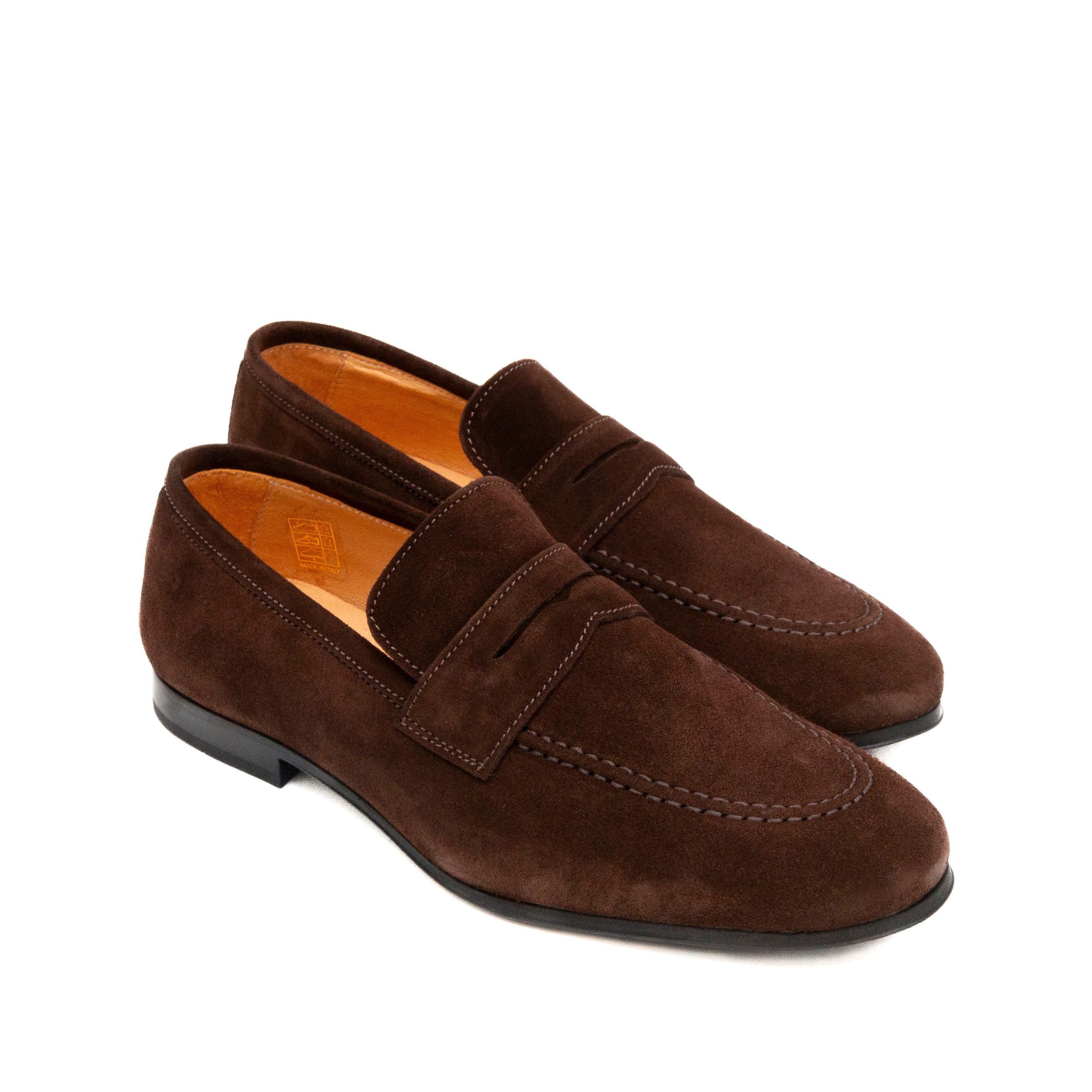 EXTON Mocassini uomo Camoscio 166 - Musto Calzature srl