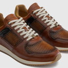 AMBITIOUS Sneakers uomo PELLE INTRECCIATA SLOW Intr 11240 TR - Musto Calzature srl
