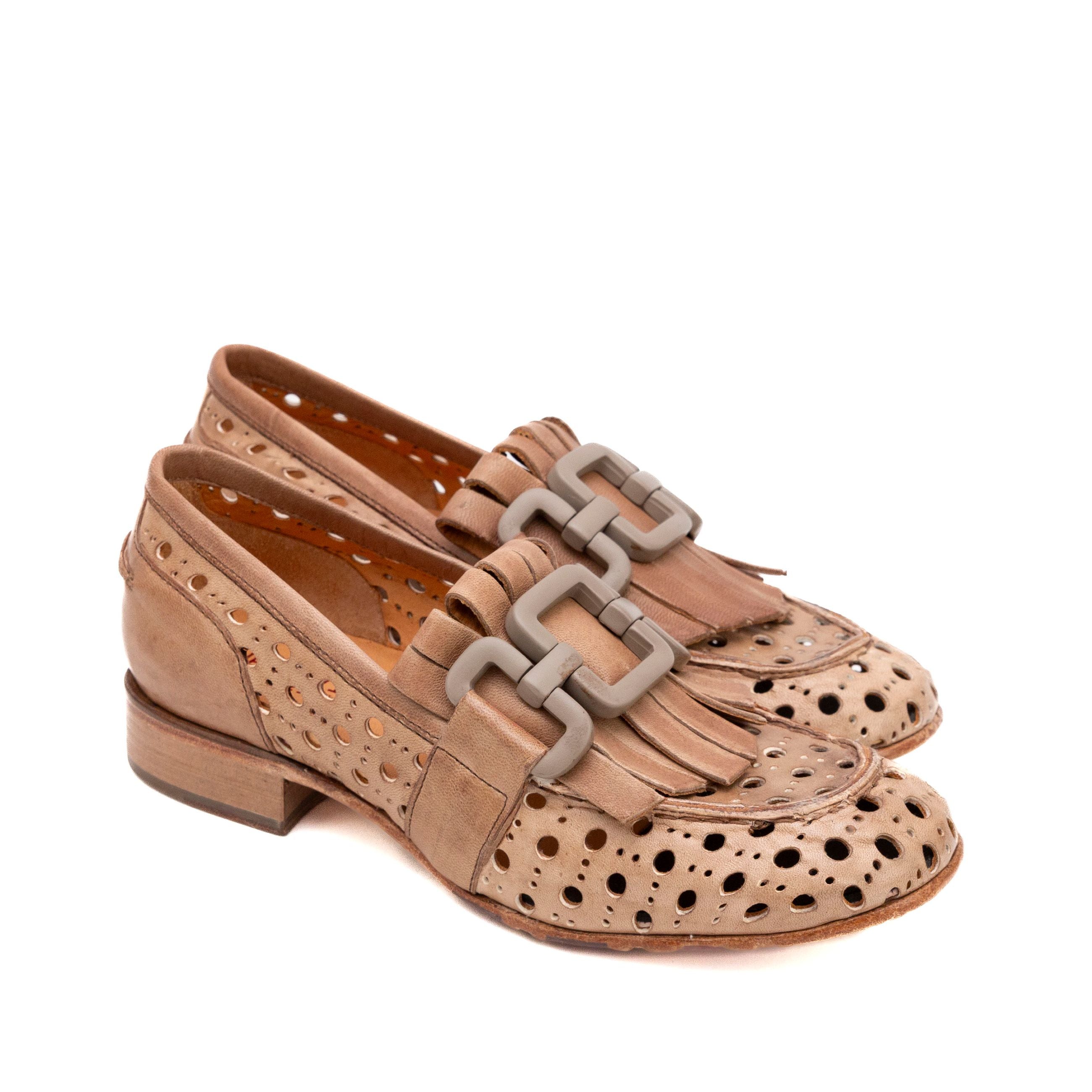 JP/DAVID Mocassini PELLE FORATA 36494/45 - Musto Calzature srl