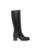 NeroGiardini stivali da donna in pelle con tacco - Musto Calzature srl