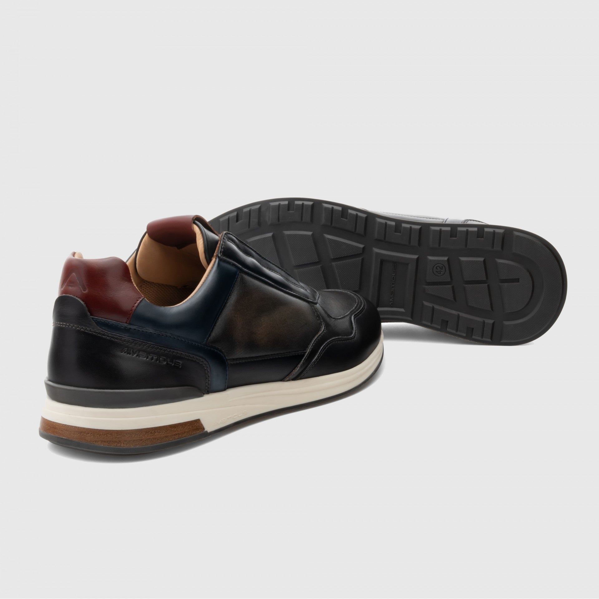 AMBITIOUS Sneakers uomo Pelle SLOW 14147 - Musto Calzature srl