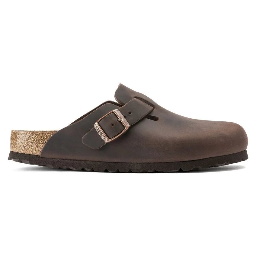 BIRKENSTOCK Sandali Oiled Leather Boston - Musto Calzature srl