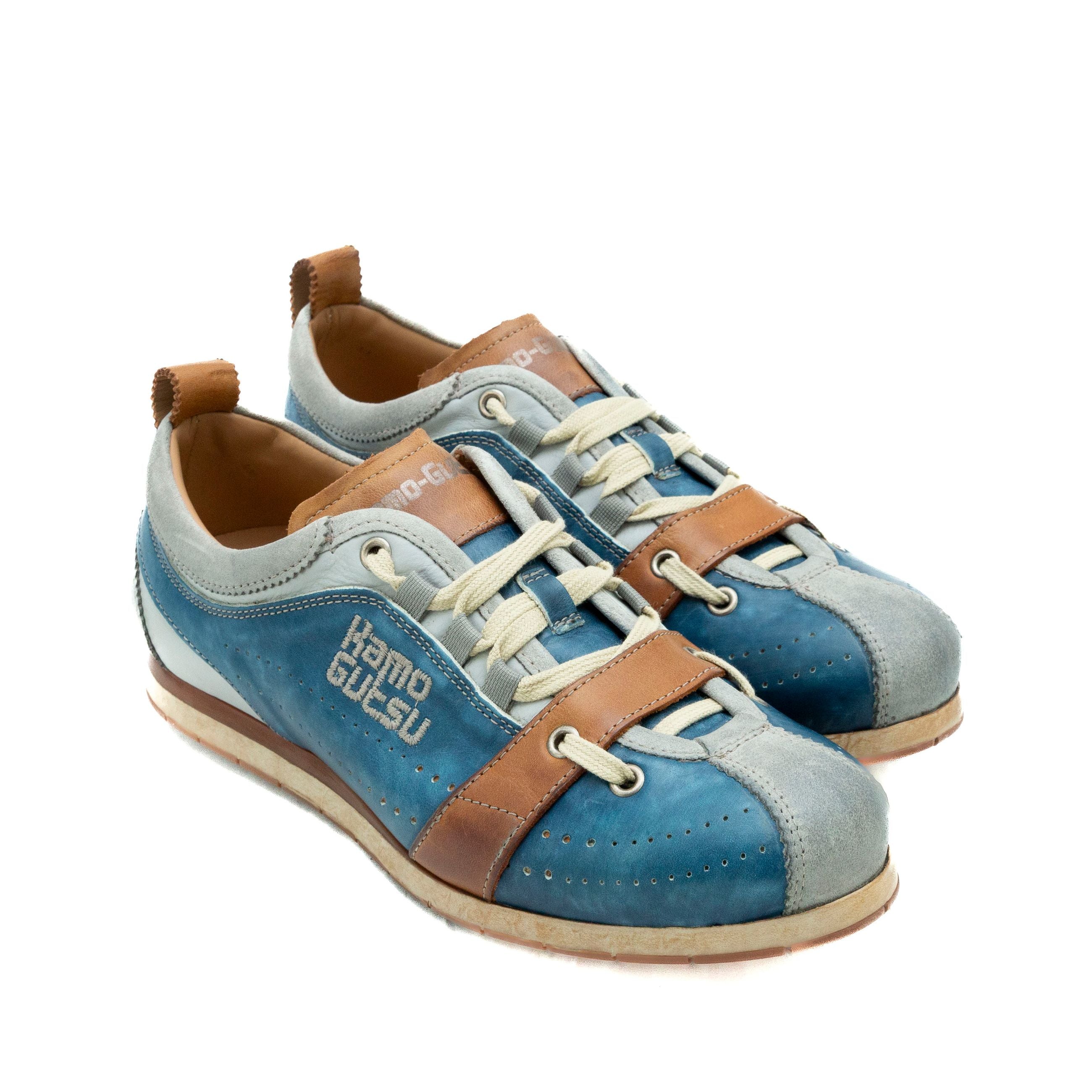 KAMO - GUTSU Sneakers uomo pelle+camoscio TIFO - 017/S - Musto Calzature srl