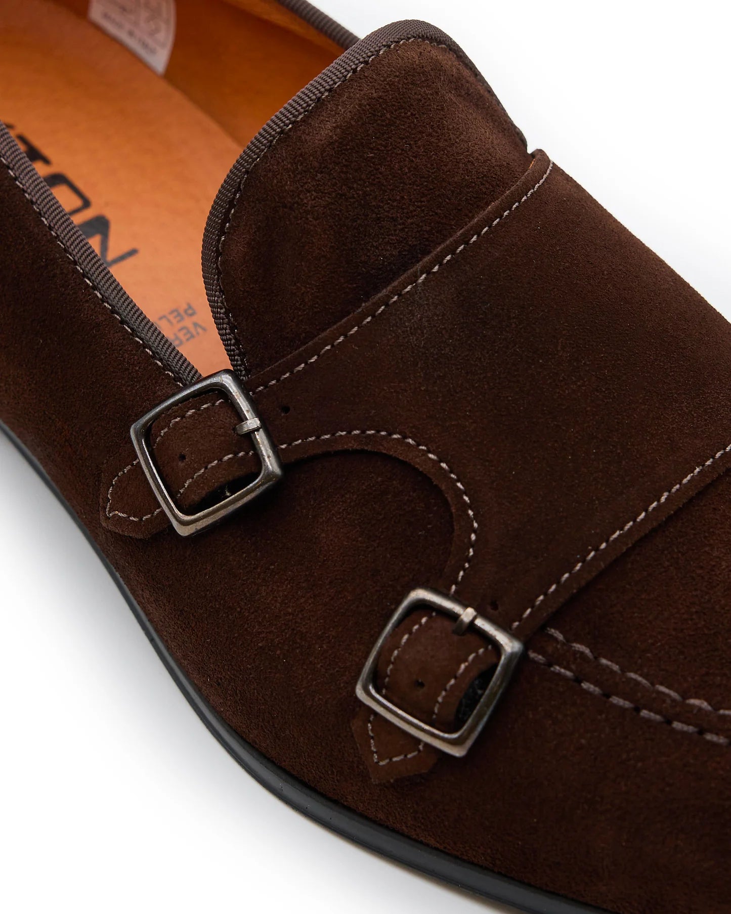 EXTON Fibbie uomo Camoscio 163 - Musto Calzature srl