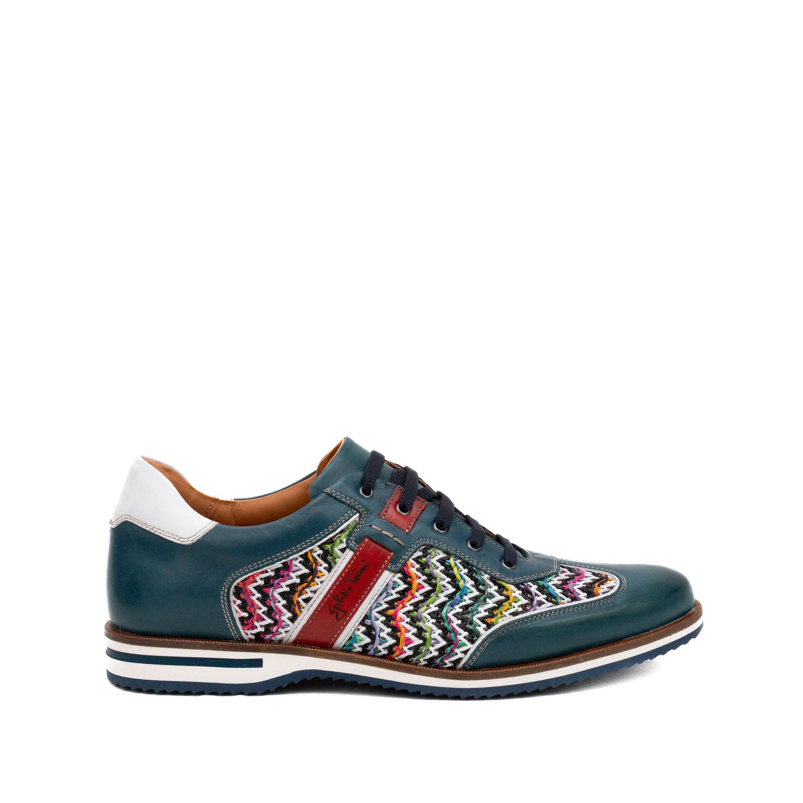 GALIZIO TORRESI Sneakers uomo pelle+rafia 310530 - Musto Calzature srl