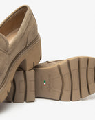 NeroGiardini Mocassini donna in camoscio con suola alta - Musto Calzature srl