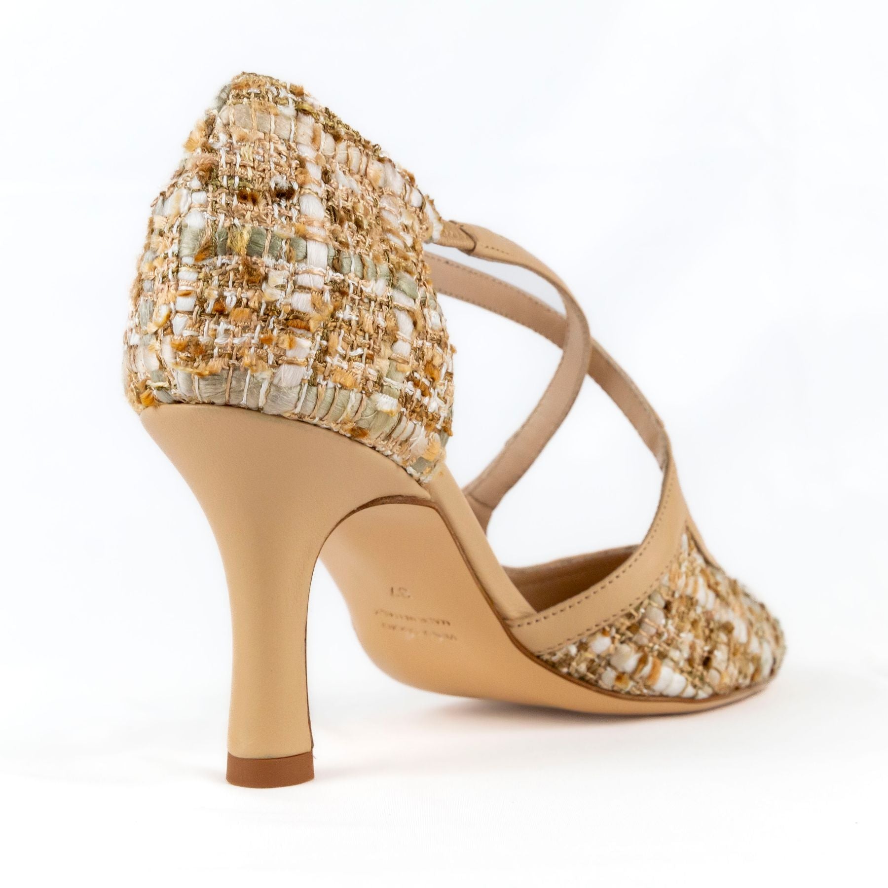 WALTER VIOLET Dècolletè tacco alto bouclè+pelle 7014 - Musto Calzature srl