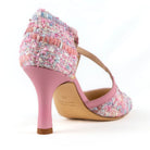 WALTER VIOLET Dècolletè tacco alto bouclè+pelle 7014 - Musto Calzature srl