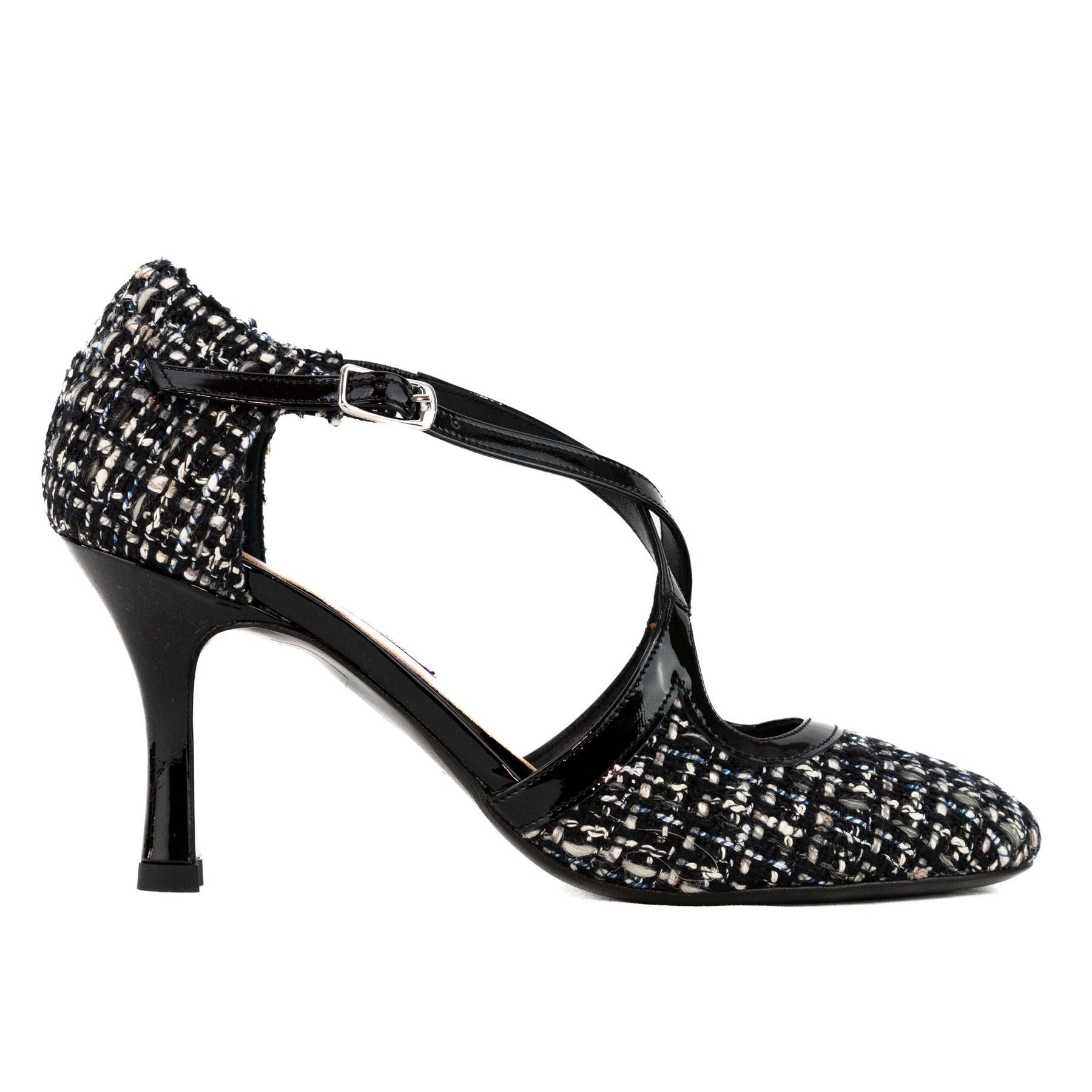 WALTER VIOLET Dècolletè tacco alto bouclè+pelle 7014 - I - Musto Calzature srl