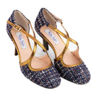 WALTER VIOLET Dècolletè tacco alto bouclè+pelle 7014 - I - Musto Calzature srl