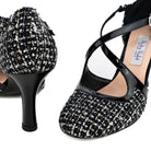 WALTER VIOLET Dècolletè tacco alto bouclè+pelle 7014 - I - Musto Calzature srl