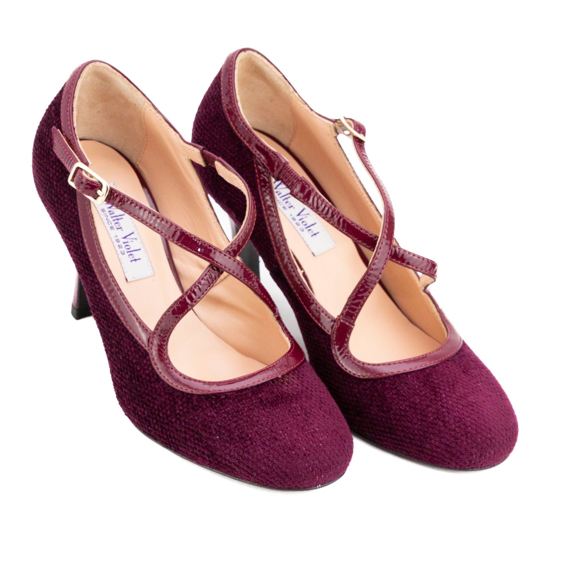 WALTER VIOLET Dècolletè tacco alto Velluto 1527 - Musto Calzature srl