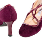 WALTER VIOLET Dècolletè tacco alto Velluto 1527 - Musto Calzature srl
