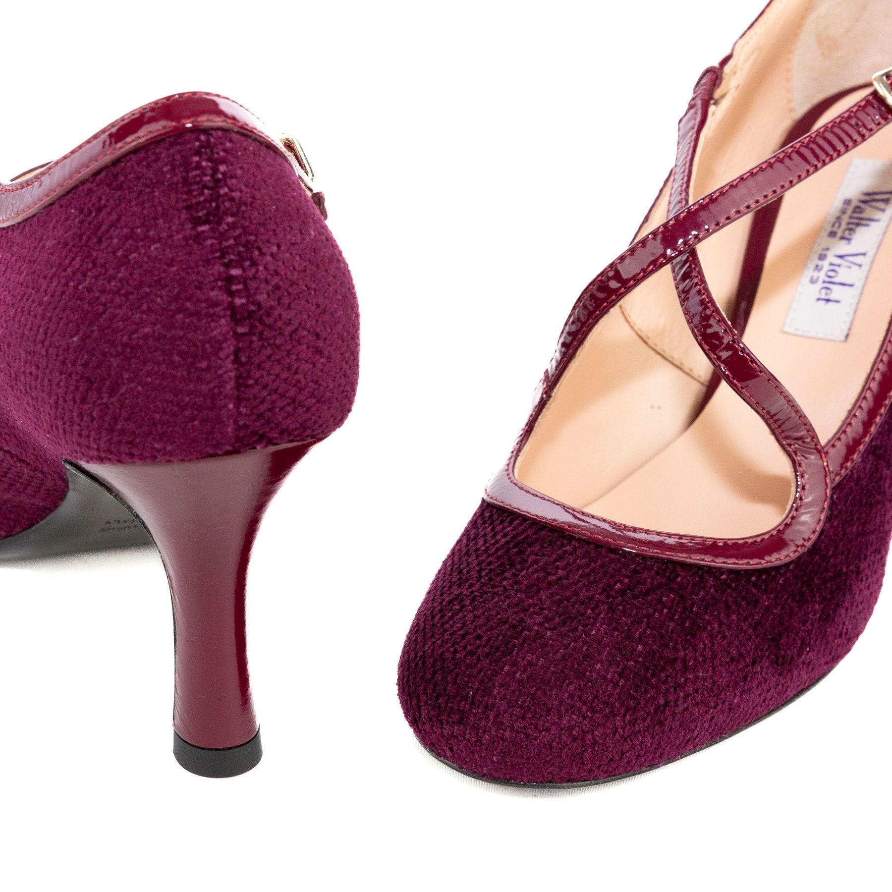 WALTER VIOLET Dècolletè tacco alto Velluto 1527 - Musto Calzature srl